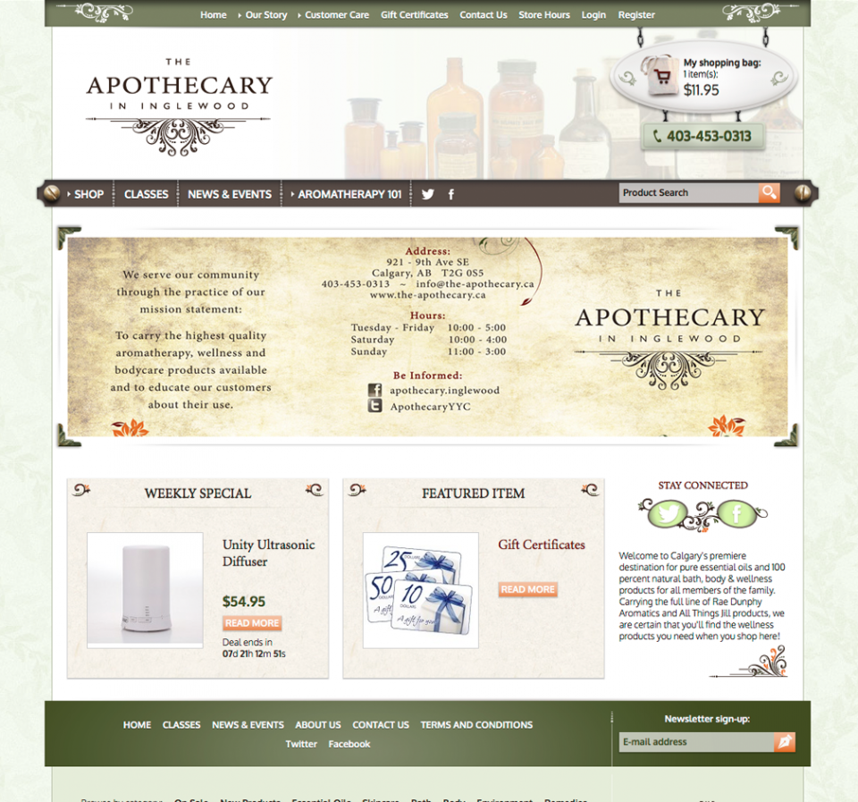 The Apothecary in Inglewood        
