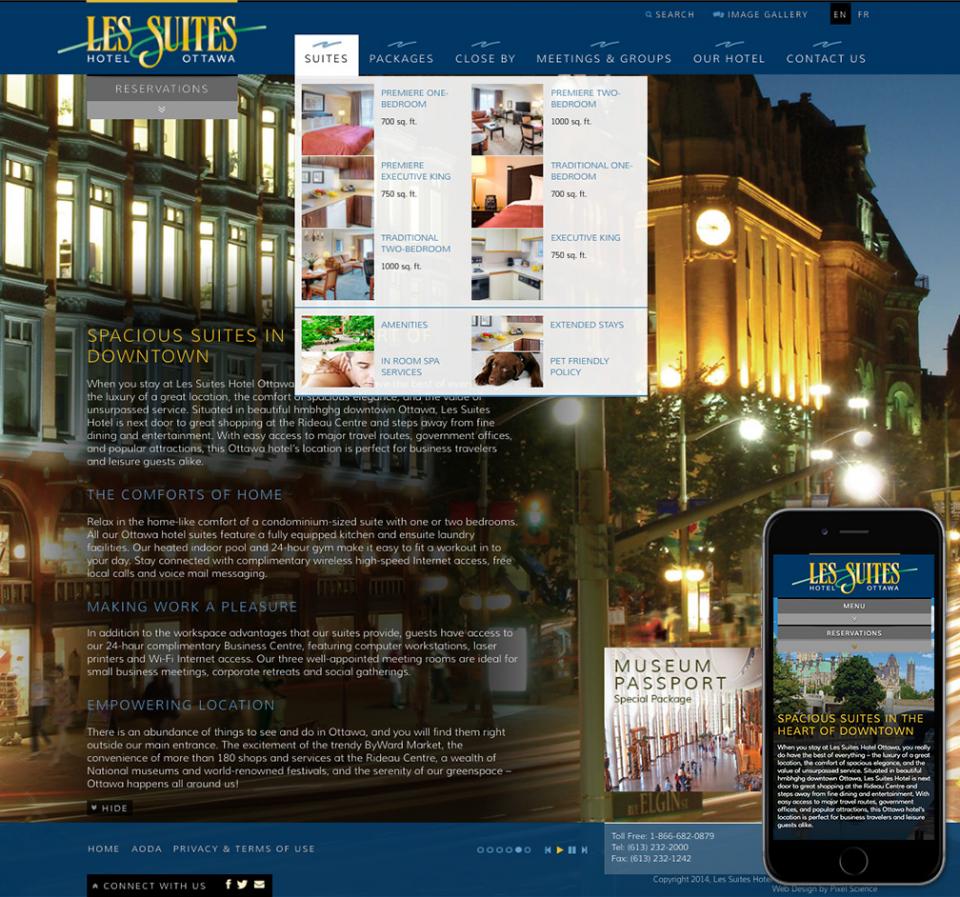 Les Suites Hotel Ottawa       