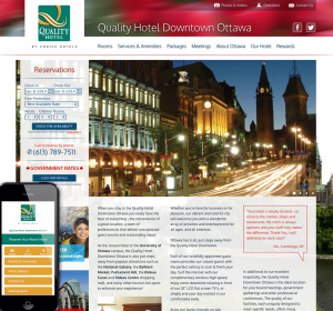 Quality Hotel Downtown Ottawa                            